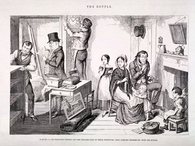 瓶子》，1847年 作者 乔治·克鲁克申克