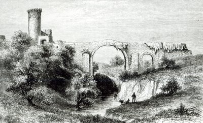 Ponte della Badia，Vulci 作者 乔治·丹尼斯