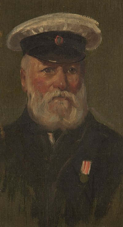 C. Clothier 的肖像，6th，c.1920（面板上的油） 作者 乔治·埃德蒙·巴特勒