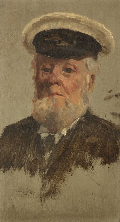G. Singleton 的肖像，6th，c.1920（面板上的油） 作者 乔治·埃德蒙·巴特勒