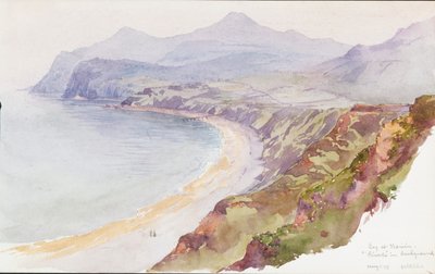 威尔士内文的海湾，1899年。 作者 乔治·埃尔伯特·布尔