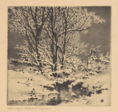 初雪（第1号） 作者 乔治·埃尔伯特·布尔