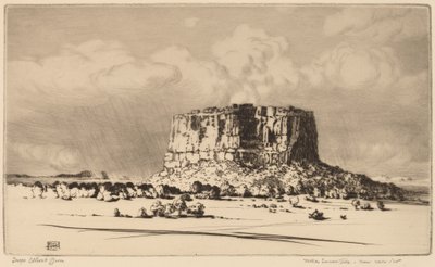 Mesa Encantada, 新墨西哥州（第2号） 作者 乔治·埃尔伯特·布尔