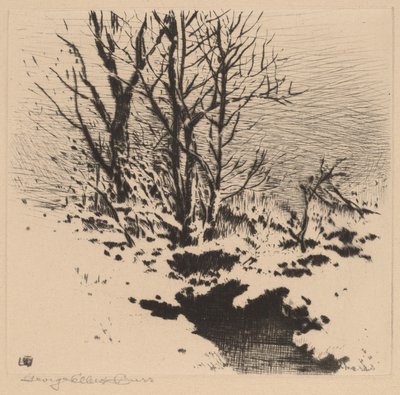 第一场雪（第2号） 作者 乔治·埃尔伯特·布尔