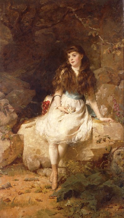 伊迪丝·阿米莉亚·沃德夫人，达德利第一伯爵的女儿，1883年 作者 乔治·埃尔加·希克斯