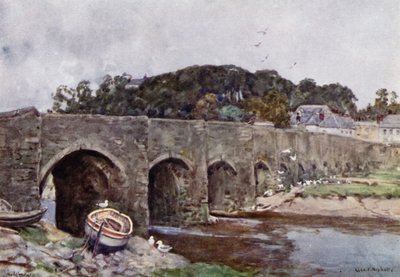 Wadebridge (colour litho) 作者 乔治·弗兰克·尼科尔斯