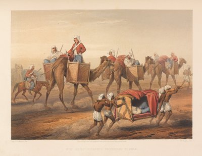 1857年“向德里增援” 作者 乔治·弗兰克林·阿特金森
