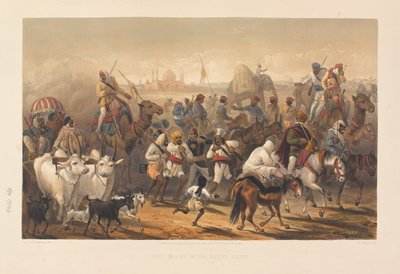 《原住民盟军》，摄于1857-1858年 作者 乔治·弗兰克林·阿特金森