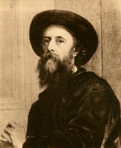 乔治·弗雷德里克·沃茨（George Frederic Watts），英国维多利亚时代的画家和雕塑家，1913年。 作者 乔治·弗雷德里克·沃茨