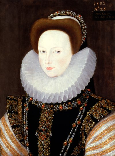 Anne Knollys，1582年 作者 乔治·高尔
