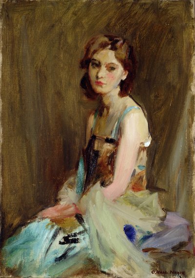 研究一名年轻女子 作者 George Hall Neale