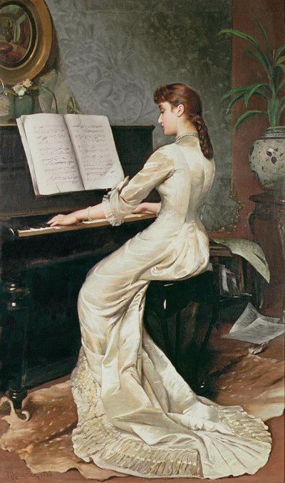 一首没有言语的歌，1880年 作者 乔治·汉密尔顿