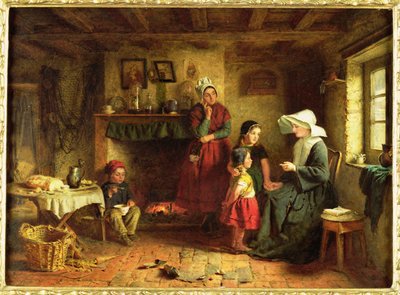 慈善姐妹，1866年 作者 George Hardy