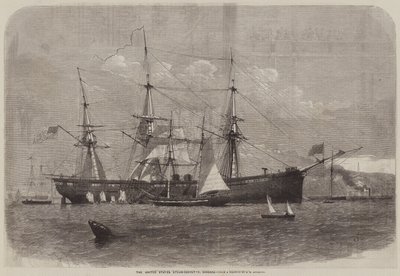 美国Steam-Corvette，尼亚加拉 作者 George Henry Andrews