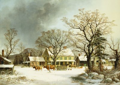 距塞勒姆七英里，1863年 作者 乔治·亨利·杜里