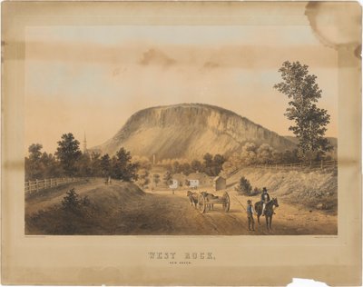 纽黑文西岩 作者 George Henry Durrie