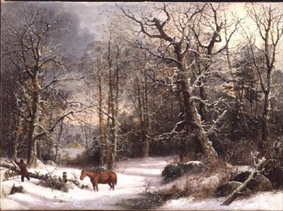 冬天的樵夫 作者 乔治·亨利·杜里