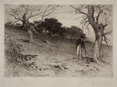 景观，1883年。 作者 乔治·亨利·斯米利
