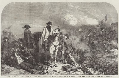 加里波第在罗马，1849年 作者 George Housman Thomas