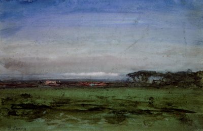 在整个Campagna，1872年。 作者 乔治·英尼斯