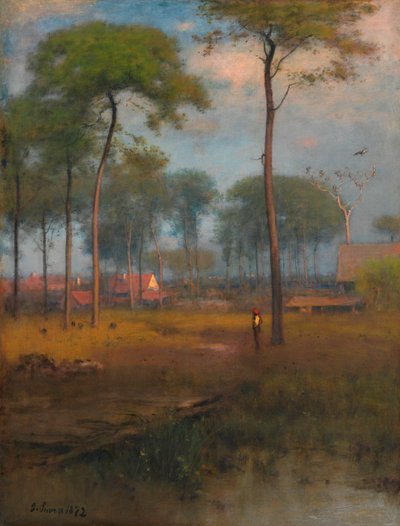 清晨，塔彭泉，1892年。 作者 乔治·英尼斯