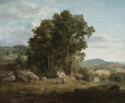 乔治-英内斯/《樵夫》，1849 年 作者 乔治·英尼斯
