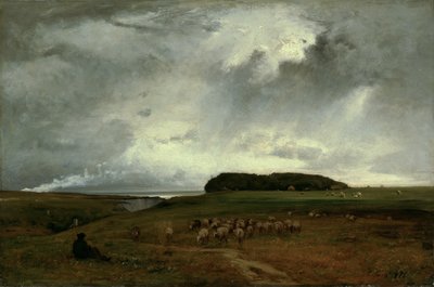 风暴》，1876年。 作者 乔治·英尼斯
