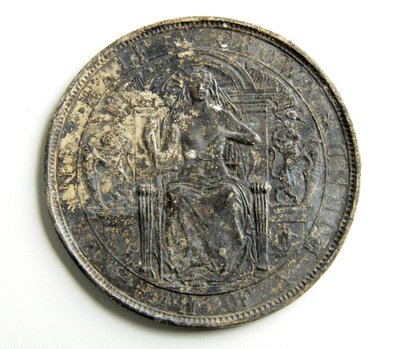 Trial cast for a coin (metal) 作者 乔治·詹姆斯·弗兰普顿