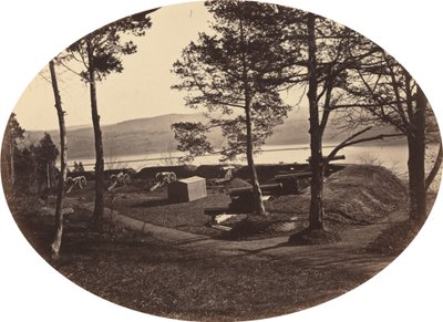 诺克斯炮台，约1870 年（照片） 作者 乔治·肯德尔·沃伦