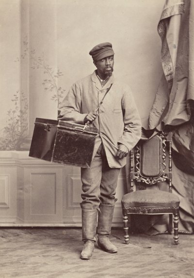 男子肖像》，耶鲁大学，约 1869 年（照片1869 年（照片） 作者 乔治·肯德尔·沃伦