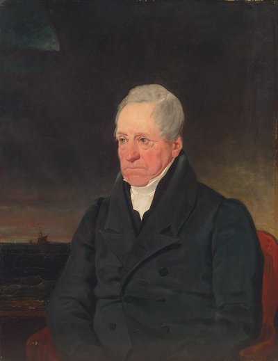威廉·柯林（William Curling）肖像，画于1828年 作者 乔治·兰斯