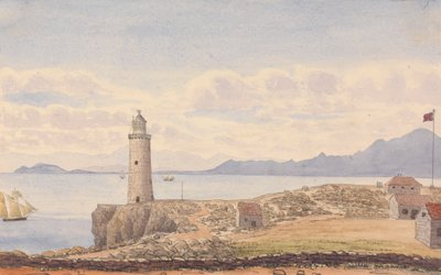 欧罗巴灯塔，休达，西班牙 作者 George Lothian Hall