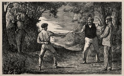 天生的摇摆者，1865年。 作者 乔治·路易斯·帕尔梅拉·布森·布莫里耶