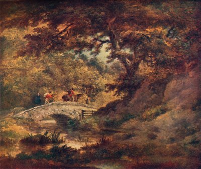 林地场景，c1795 作者 乔治·莫兰德