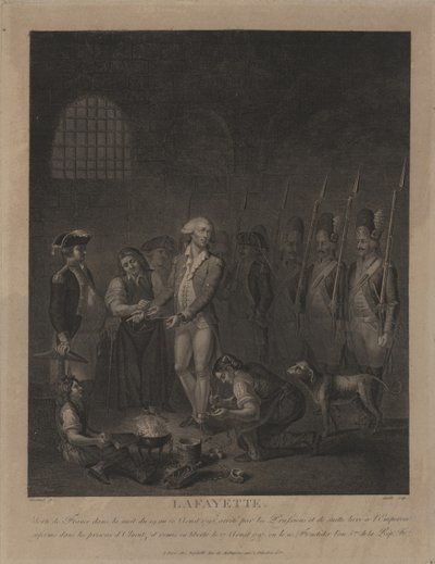 奥尔穆茨监狱的拉斐特 作者 George Morland