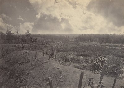 乔治亚州亚特兰大的战场，1864年7月22日第2号，1860年代。 作者 乔治·N·巴纳德