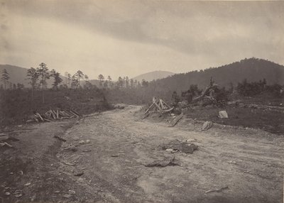 佐治亚州的Buzzard Roost，1860年代。 作者 乔治·N·巴纳德