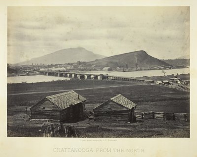 来自北方的查塔努加，1864年。 作者 乔治·N·巴纳德