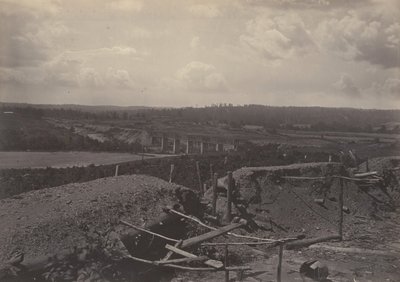 乔治亚州查塔霍奇河南岸，1860年代。 作者 乔治·N·巴纳德