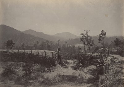 乔治亚州的阿拉图纳山口，19世纪60年代。 作者 乔治·N·巴纳德