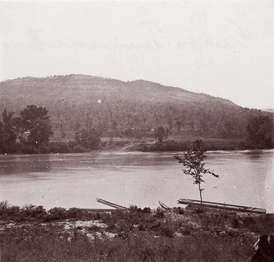 田纳西河上的风景，约1864年。 作者 乔治·N·巴纳德