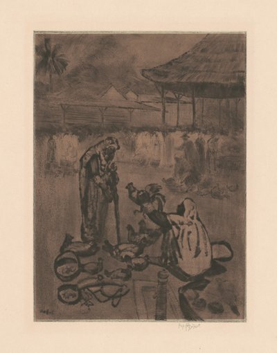 特立尼达的卖鸡人 作者 乔治·奥弗伯里