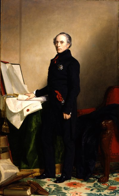 弗朗索瓦-皮埃尔-纪尧姆-吉佐，1841年。 作者 乔治·彼得·亚历山大·希利