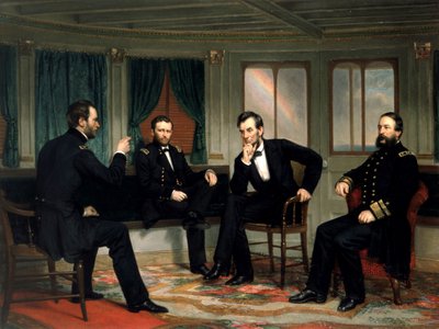 和平缔造者，1865年 作者 George Peter Alexander Healy