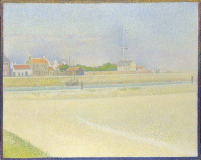格拉维林海峡，大菲利普堡，1890年 作者 乔治·皮埃尔·修拉