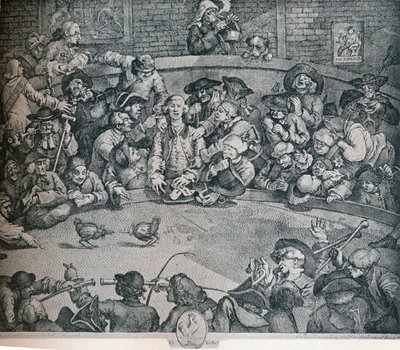 公鸡坑，c1840，1917 作者 乔治·普雷斯伯里