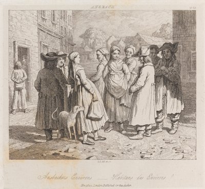 Anbachers，Ansbach，c.1821（蚀刻） 作者 乔治·罗伯特·刘易斯