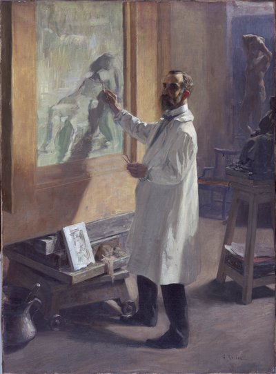 威廉-戈斯科姆-约翰"，1860-1952年，1902年 作者 乔治·罗伊洛斯