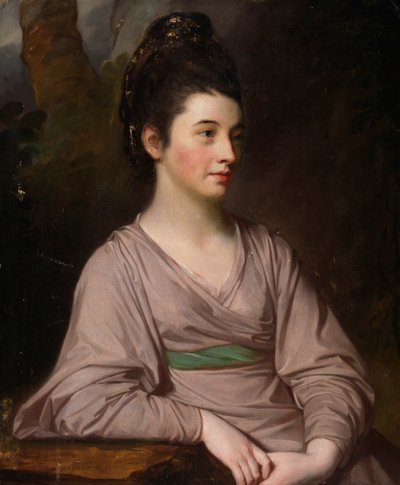 柯克帕特里克小姐，约1772年。 作者 乔治·罗姆尼