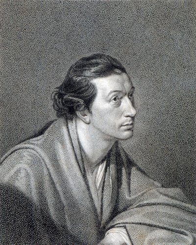 Richard Cumberland，由James Hopwood雕刻 作者 George Romney